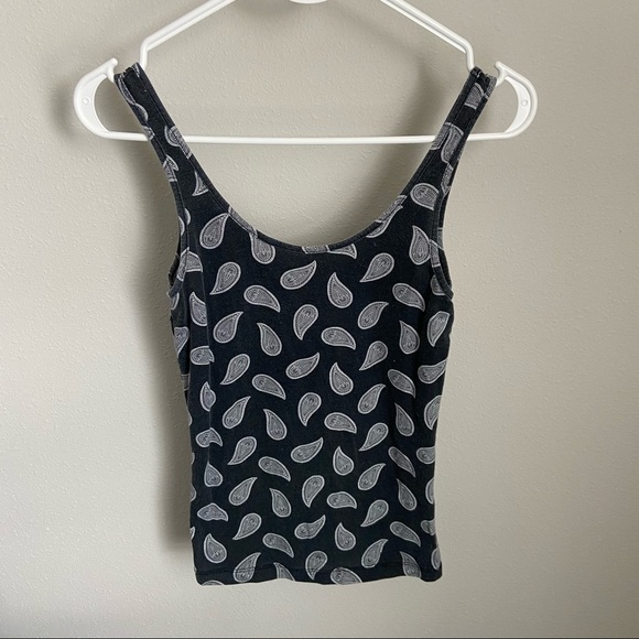 Paisley Tank Top Size S - Picture 1 of 3
